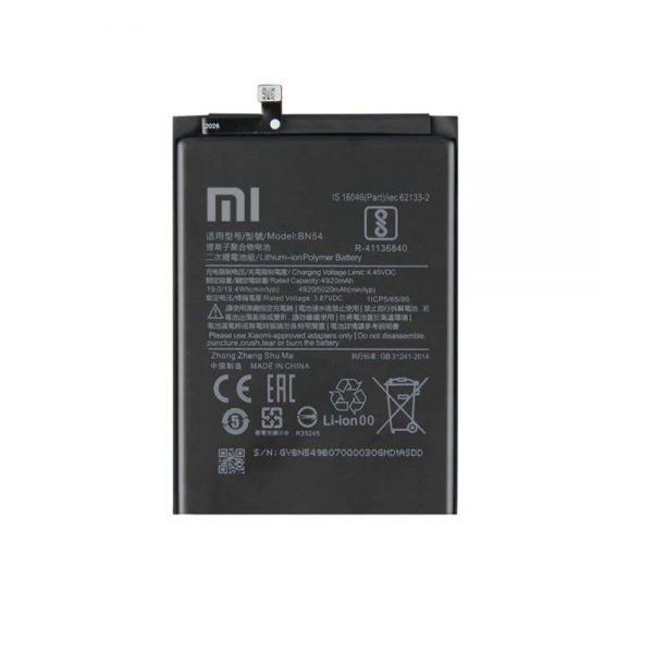 BATTERY XIAOMI REDMI NOTE9 / 10X / 10X(5G) / 10X PRO(5G)
